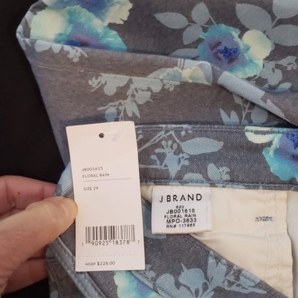 New J. Brand 835 Mid Rise Crop Skinny Jeans sz 29 - Picture 10 of 13